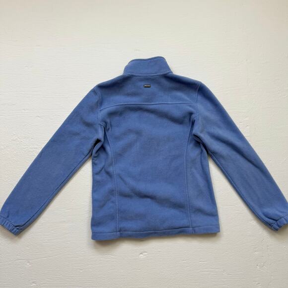 Swiss Alps Periwinkle Blue Full Zip Fleece Jacket, Size Small - Picture 6 of 7